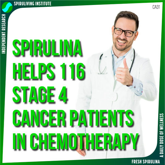 Spirulina Helps 116 Stage Four Cancer Patients in Chemotherapy - Research